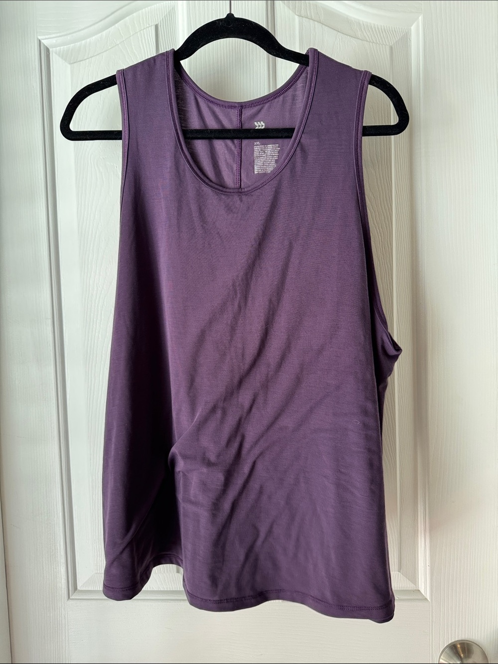 all in motion Purple Scoop Neck Tank Top